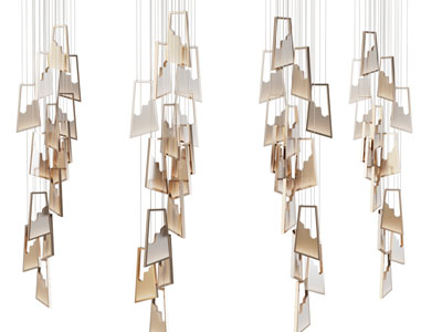 新中式风铃造的吊灯