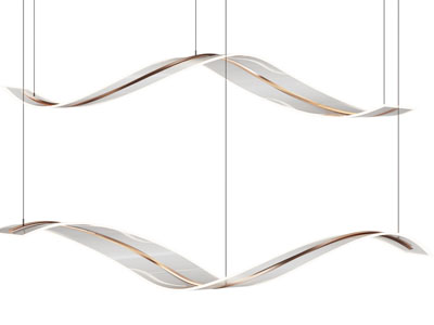 现代带状吊灯