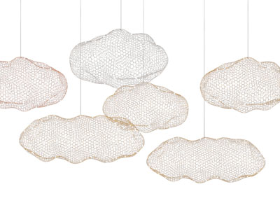 现代云朵吊灯