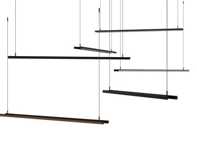 现代一字吊灯