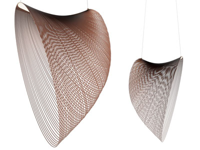 现代金属网状吊灯