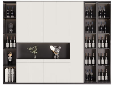 现代酒柜