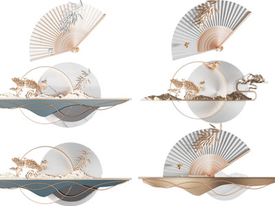 新中式墙饰挂件