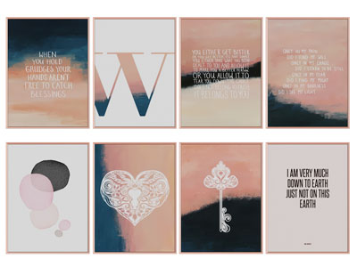 现代轻奢装饰挂画