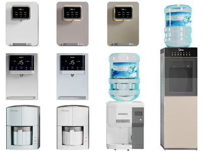 现代壁挂式直饮机、饮水机