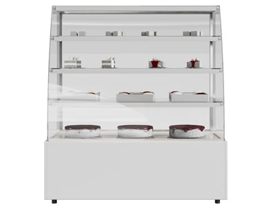 现代蛋糕甜点展柜、货架