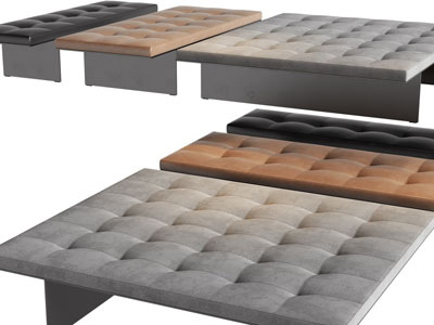 现代方形、长方形沙发凳