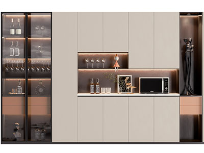 现代酒柜