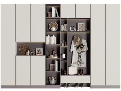 现代装饰鞋柜