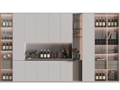 现代酒柜