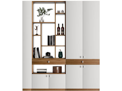 现代镂空装饰柜