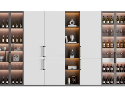 现代酒柜