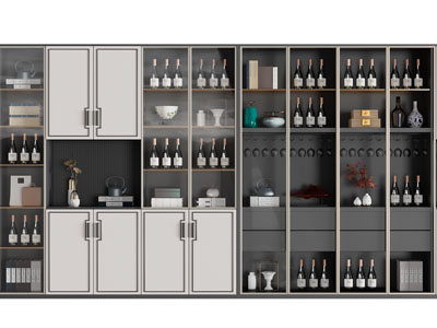 新中式酒柜