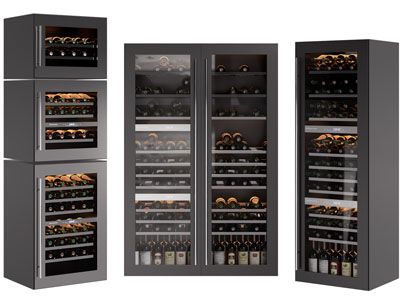 现代恒温电子酒柜3d模型 现代恒温电子酒柜