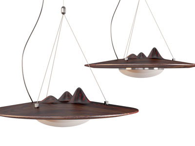 新中式木质灯罩吊灯