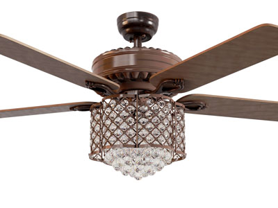 美式铜制吊扇灯