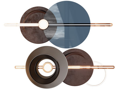 新中式墙饰挂件壁灯