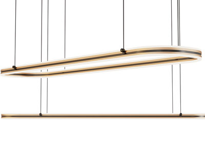 现代拖圆形吊灯