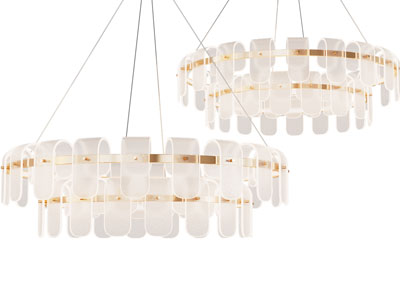 现代轻奢圆形吊灯