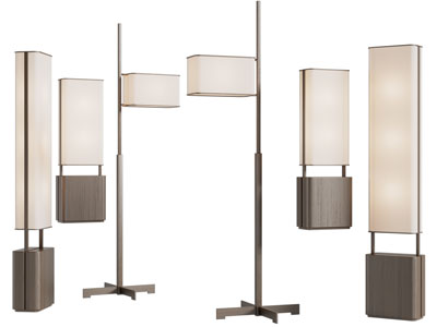 新中式落地灯、壁灯