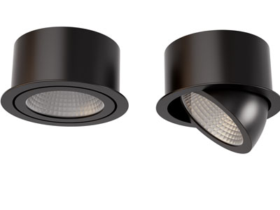 现代圆形筒灯射灯