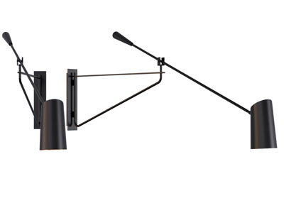 现代可转向壁灯