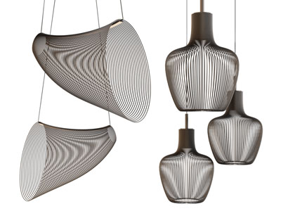 现代网状灯罩吊灯