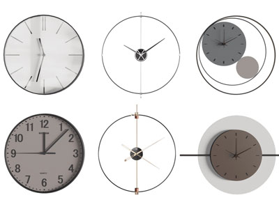 现代钟表墙饰挂件