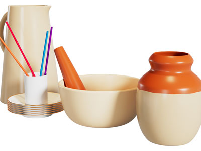 现代陶瓷器皿厨具