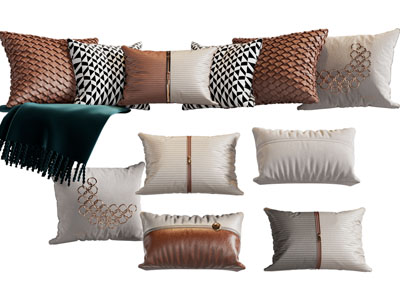 现代方形靠垫抱枕