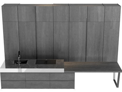 现代橱柜、中岛