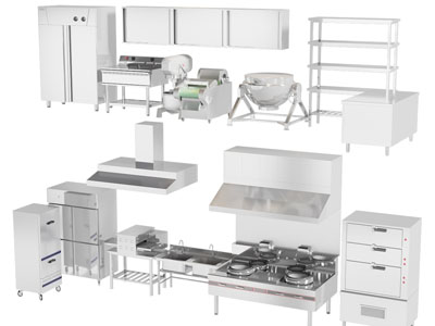 现代不锈钢后厨设备