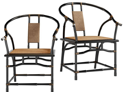 新中式圈椅、扶手椅子