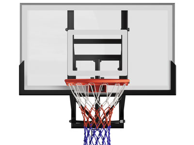 现代篮球架、篮球球篮
