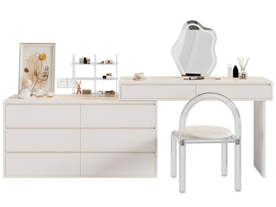 现代化妆、梳妆台