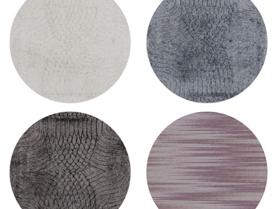 现代圆形地毯3d模型 现代圆形地毯