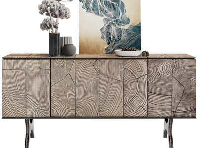 新中式玄关柜、边柜