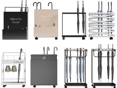 现代雨伞收纳架