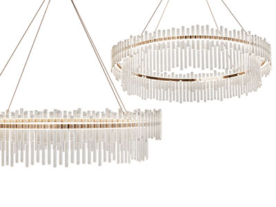 现代圆形水晶吊灯