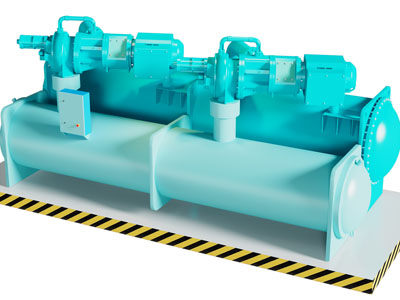 现代冷水机组工业设备