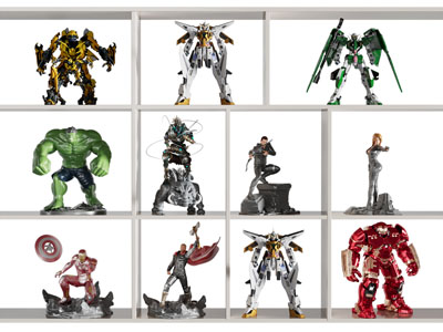 现代变形金刚玩具