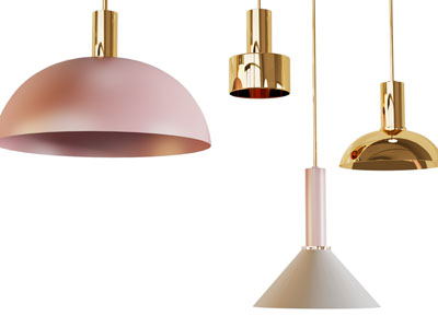 现代轻奢单头吊灯