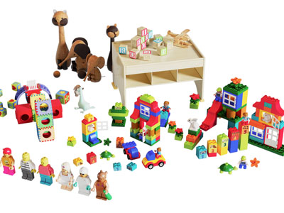 现代儿童乐高积木玩具