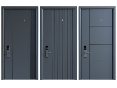 现代入户子母平开门