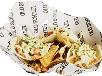 现代薯片、披萨