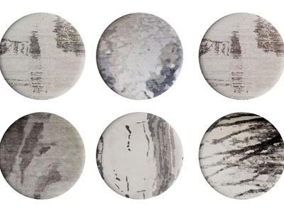 新中式圆形地毯3d模型 新中式圆形地毯