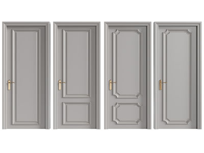 美式单扇平开门