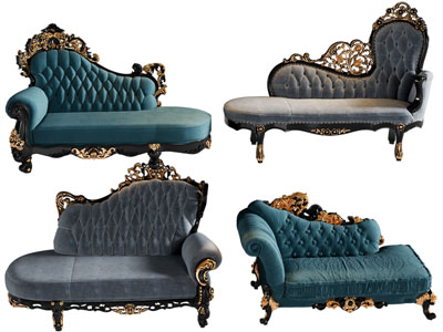 欧式贵妃椅、美人榻