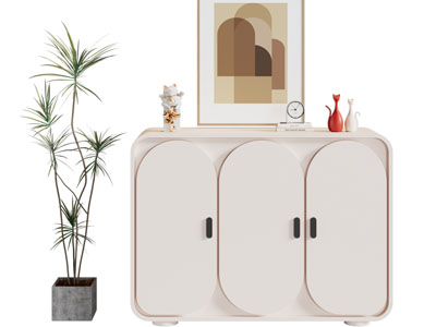 现代玄关柜、边柜