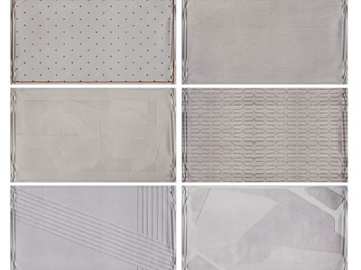 现代长方形地毯3d模型 现代长方形地毯